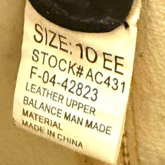 Men's Size 10EE ACME Black Leather Classic Western Boots Neoprene Soles EUC - Picture 12 of 12